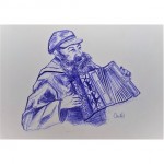 dessin marin-accordéoniste-21x29.7