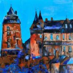 Chenel-tableau-jus-d-oranges-au-chateau-60-x-60, œuvre primée