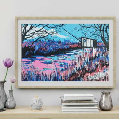 Dessin original aux Poscas, Carrelet