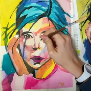 Cours de dessin et peinture pour enfants et adolescents à Bédée, Montauban-deBretagne, Saint-Gilles, Breteil, autour de Rennes. Apprendre à dessiner des visages
