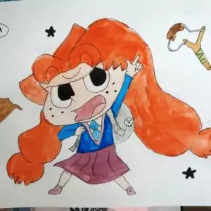 Cours de dessin et peinture pour enfants et adolescents à Bédée, Montauban-deBretagne, Saint-Gilles, Breteil, autour de Rennes. Apprends à dessiner Mortelle Adèle