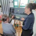 Nelly Chenard, CheNel, professeur de dessin peinture sur Montauban de Bretagne, Bédée, Breteil, Saint-Gilles 35 et les alentours de Rennes. Nelly enseigne le dessin, la peinture acrylique, le pastel sec, l'aquarelle et l'encre.