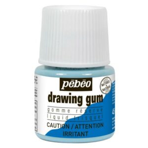 drawing gum, ou gomme de masquage, matériel nécessaire pour commencer et débuter en aquarelle
